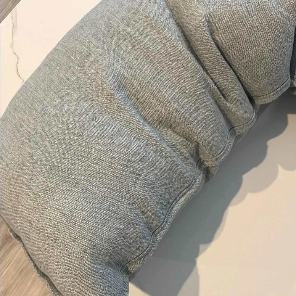 Pom Pom at home Accent 100% Gray Linen Pillow Cover